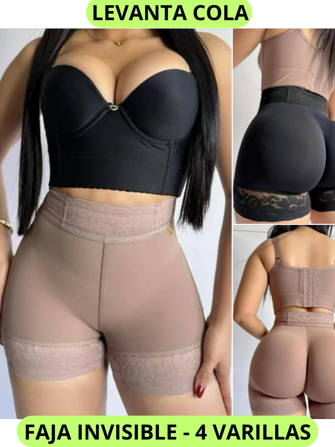 Faja Invisible Premium 4 Varillas
